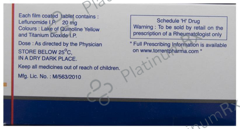 Lefra 20mg Tablet 10s