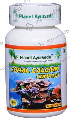 Planet Ayurveda Coral Calcium Complex Capsule