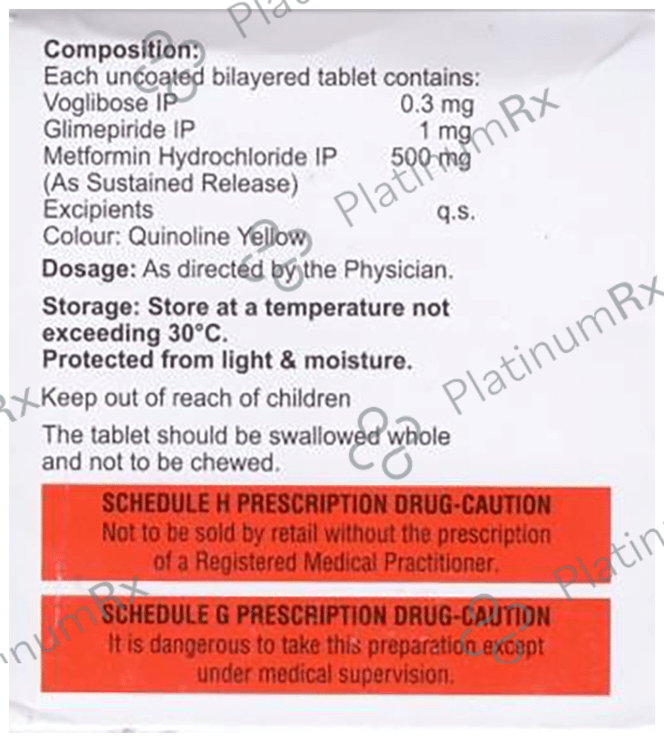 Mpride V 1/0.3 Tablet SR