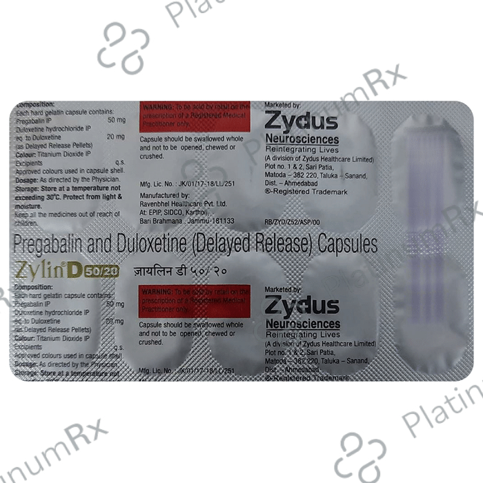 Zylin D 50/20 Capsule DR