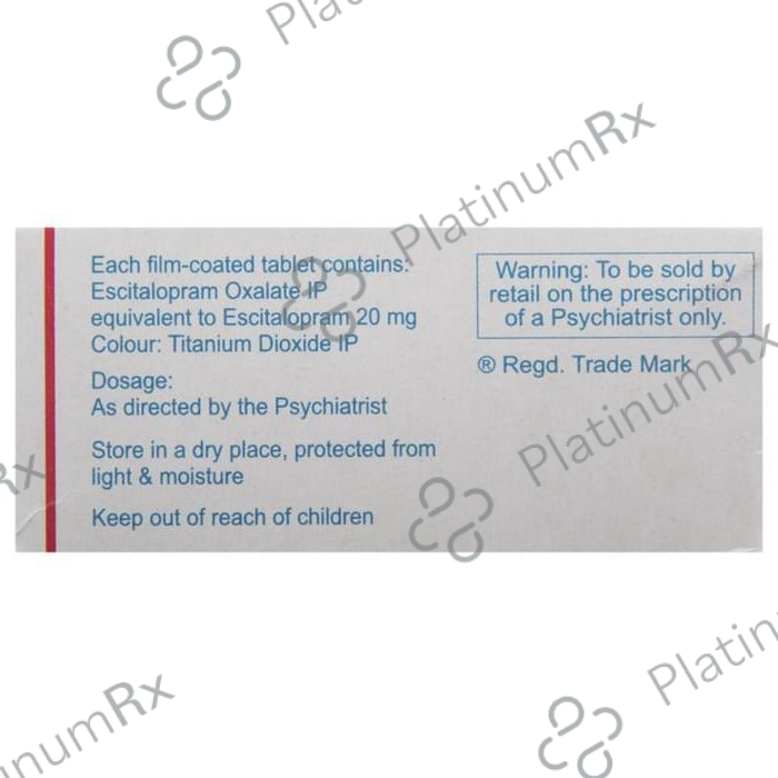 Recita 20mg Tablet 10s