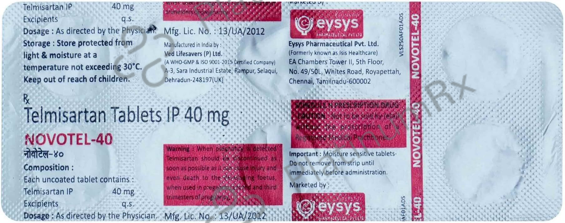 Novotel 40mg Tablet 10s