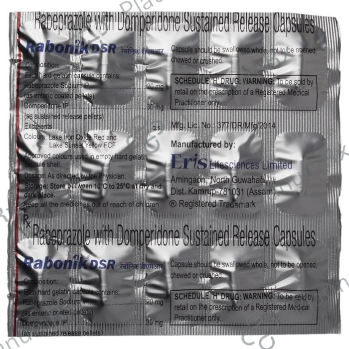 Rabonik DSR 30/20mg Capsule SR 15s