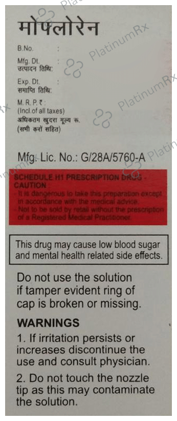 Mo-Floren 5ml Eye Drop
