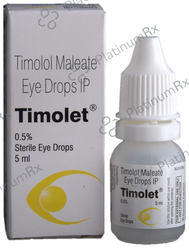 Timolet 0.5% Eye Drop 5ml