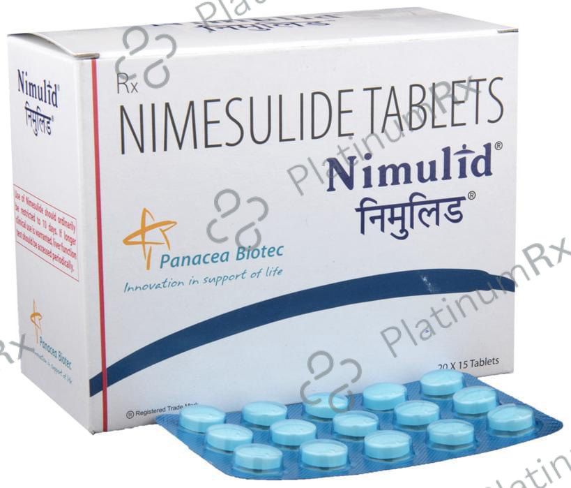 Nimulid 100mg Tablet 15s