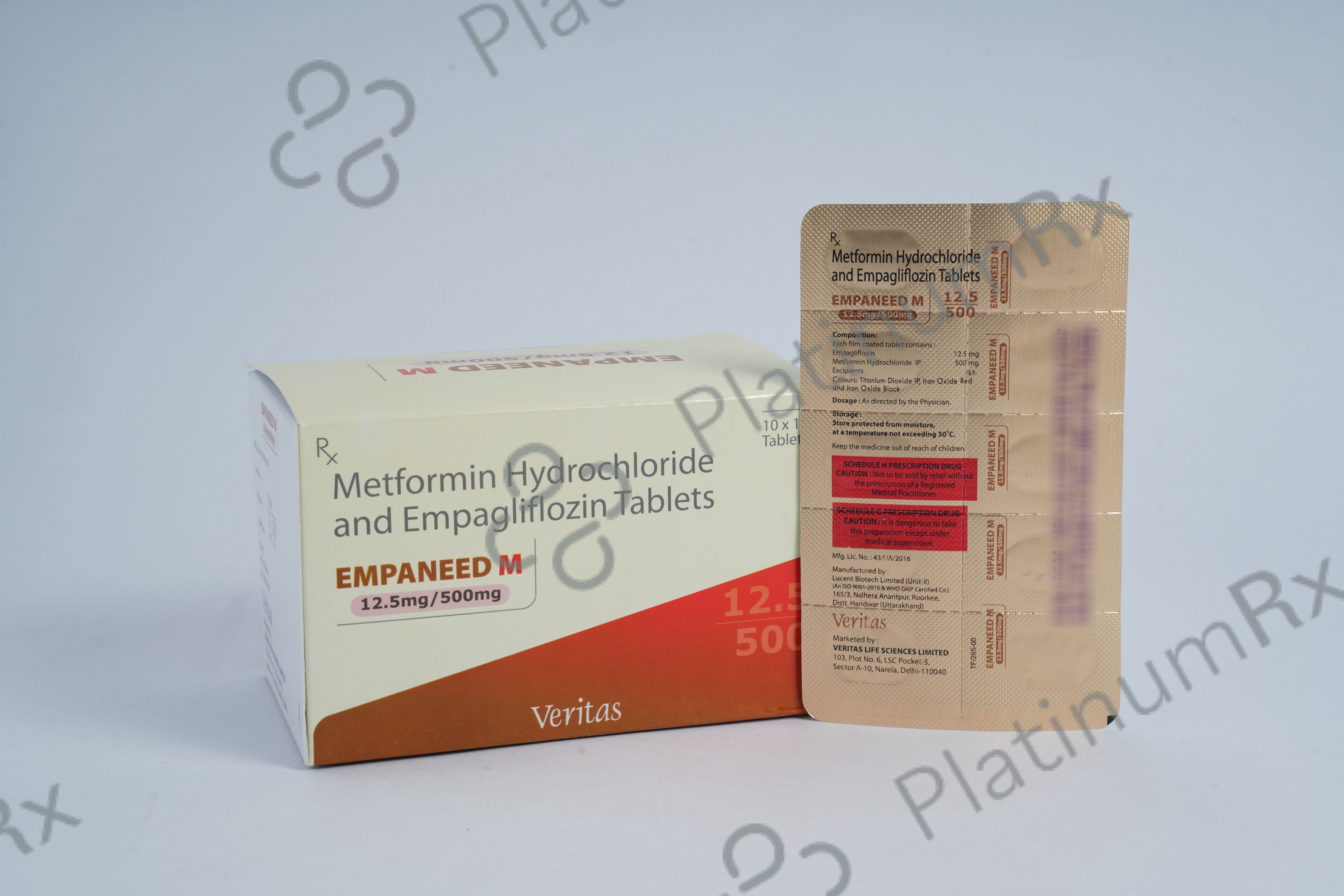 Empaneed M 12.5/500mg Tablet 10s
