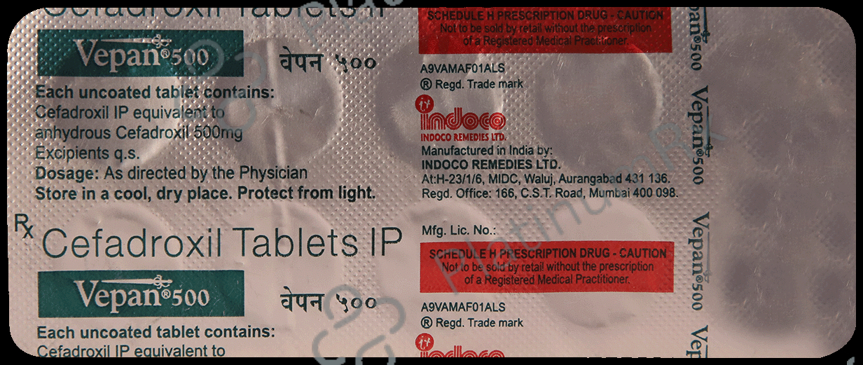 Vepan 500mg Tablet 10s