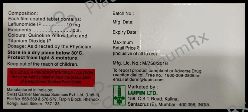 Lefutoid 10 Tablet