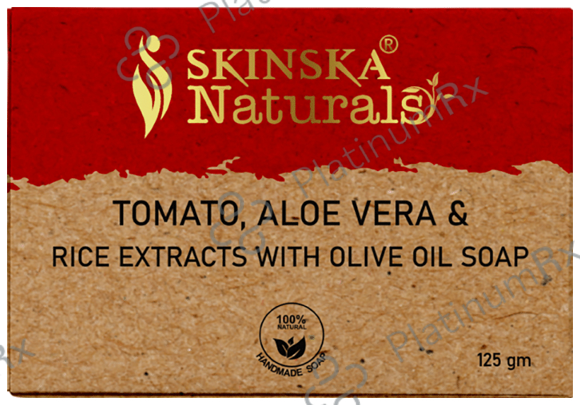 Skinska Tomato, Aloe Vera & Rice Extracts with Olive Oil Soap