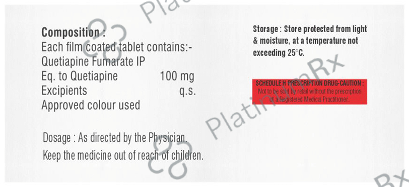Qtpack 100 Tablet