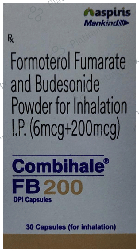 Combihale FB 200/6mcg Capsule 30s
