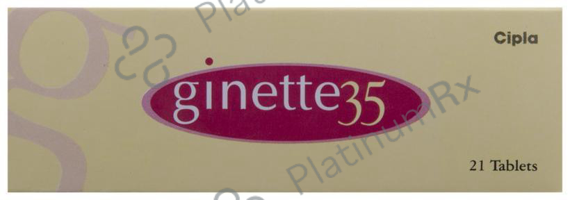 Ginette 35 2/0.035mg Tablet 21s