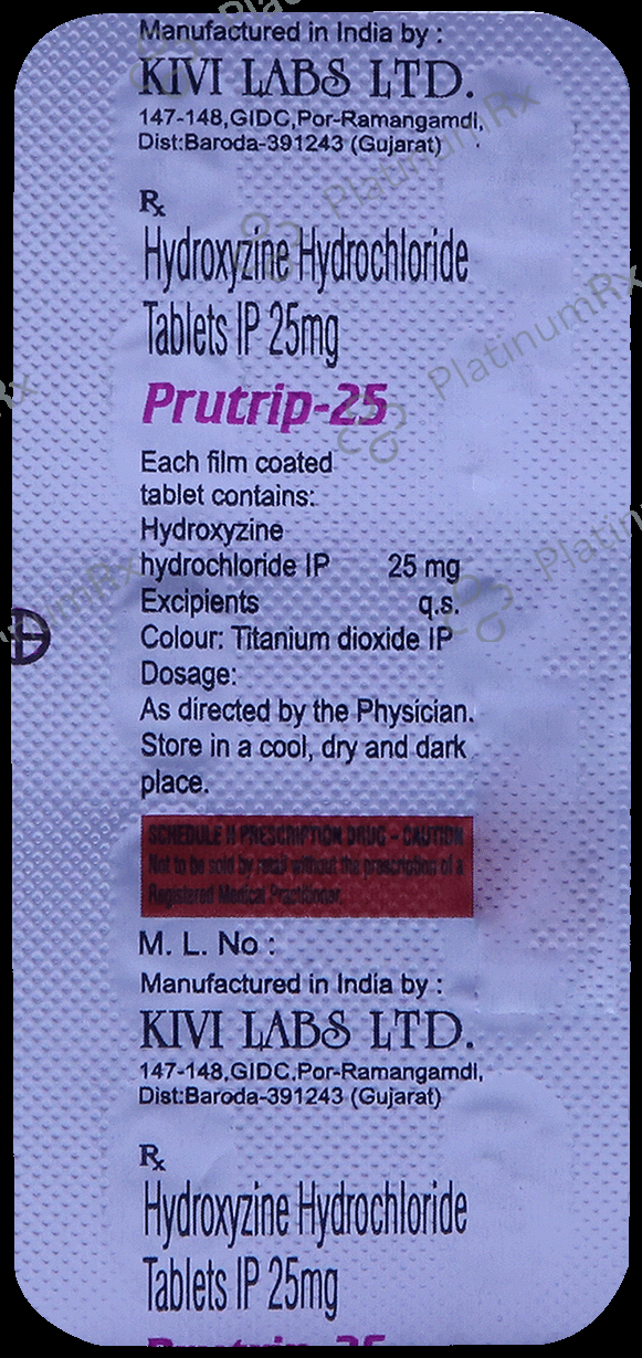Prutrip 25mg Tablet