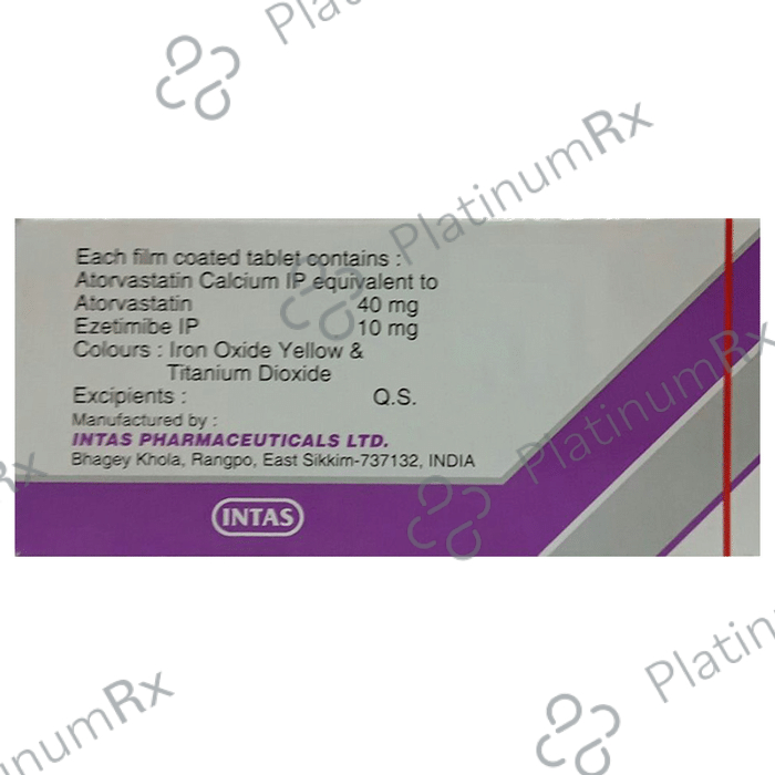 Lipi EZ 40/10mg Tablet 10s