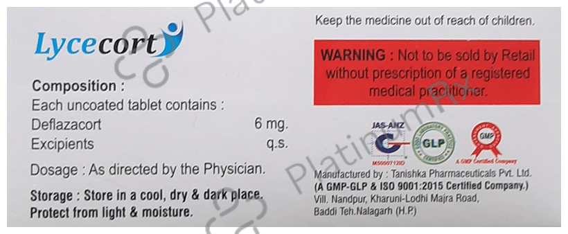 Lycecort Tablet