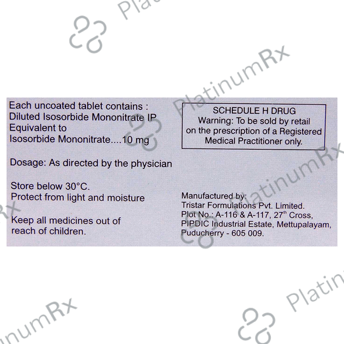 Isonorm 10mg Tablet 10s