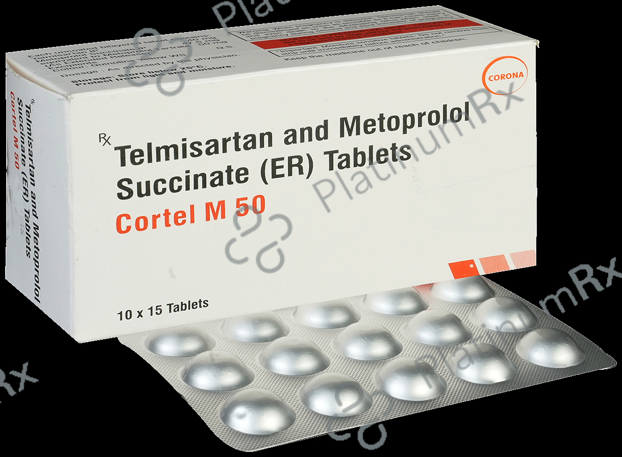 Cortel M 47.5/40mg Tablet ER 15s
