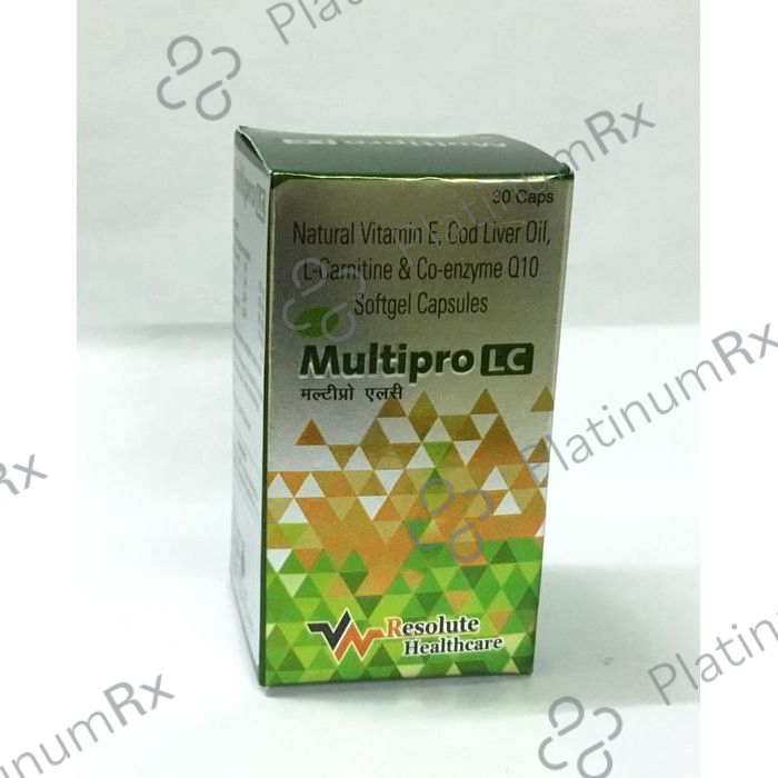 Multipro LC Soft Gelatin Capsule