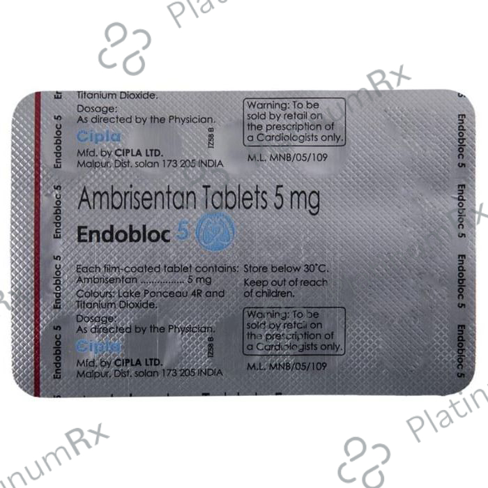 Endobloc 5mg Tablet 10s