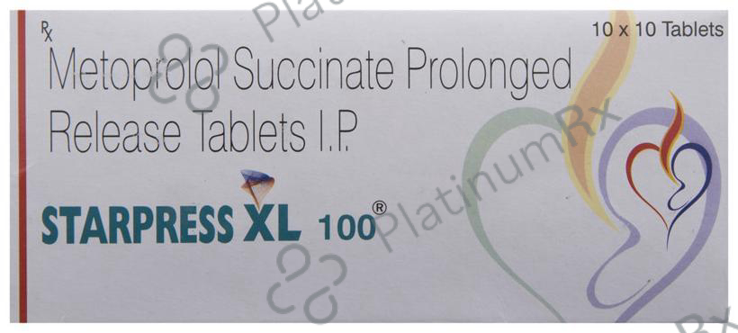 Starpress XL 100mg Tablet 10s
