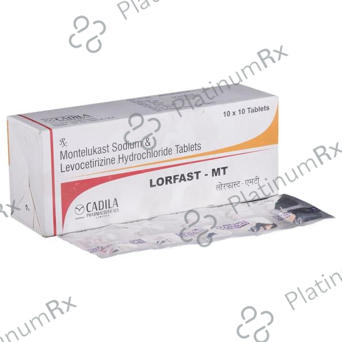 Lorfast MT 5/10mg Tablet 10s