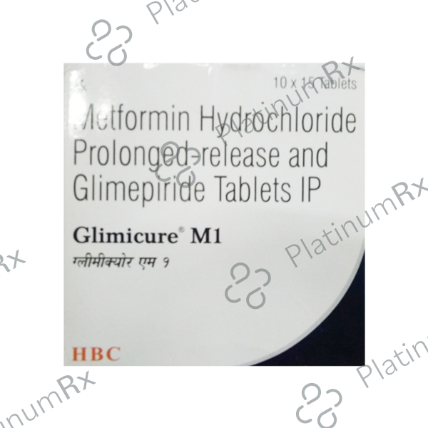 Glimicure M 1/500mg Tablet SR 15s