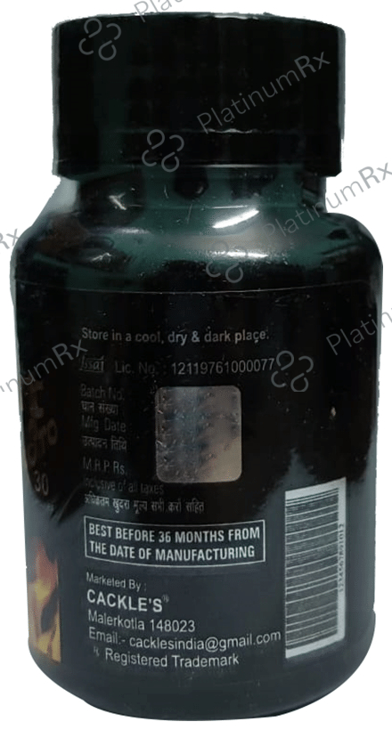 Cackle's Shilajit Pro Capsule 30s