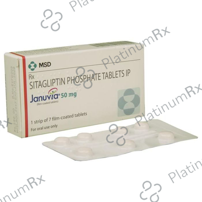 Januvia 50mg Tablet 7s