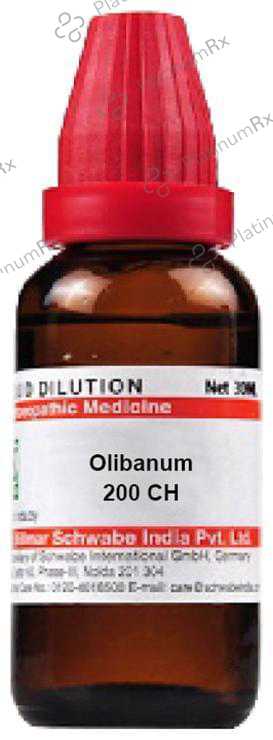 Dr Willmar Schwabe India Olibanum Dilution 200 CH