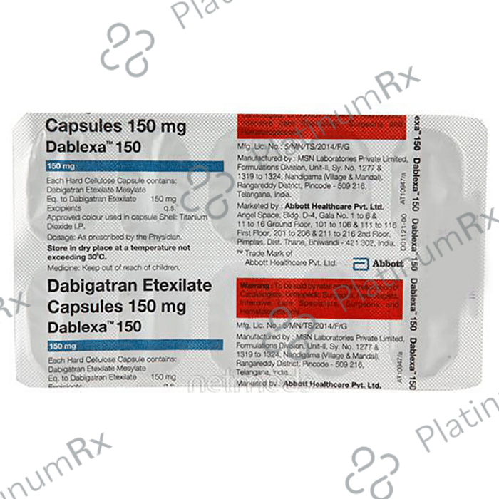 Dablexa 150mg Capsule 10s