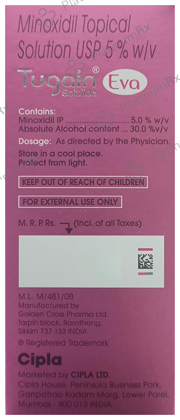Tugain Eva 5% Solution 60ml
