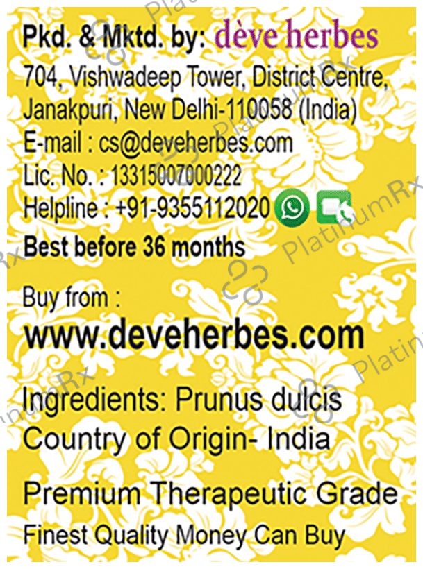 Deve Herbes Pure Almond Oil 100 ml