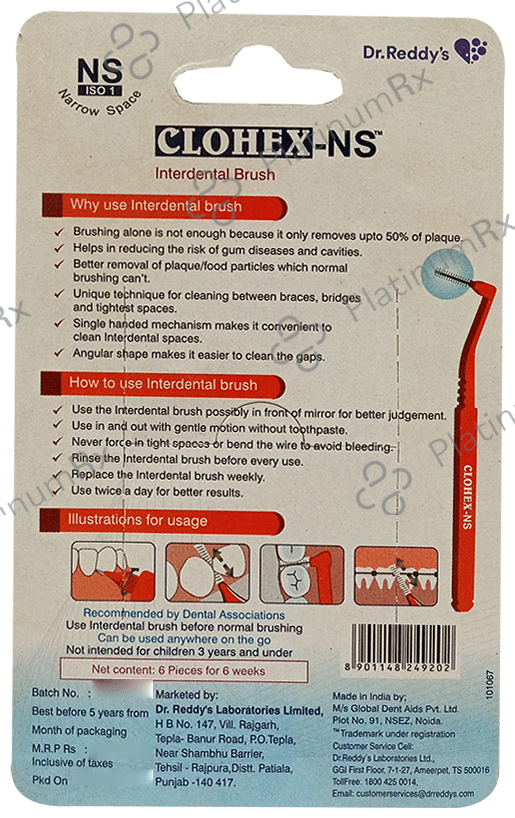 Clohex-NS Interdental Brush