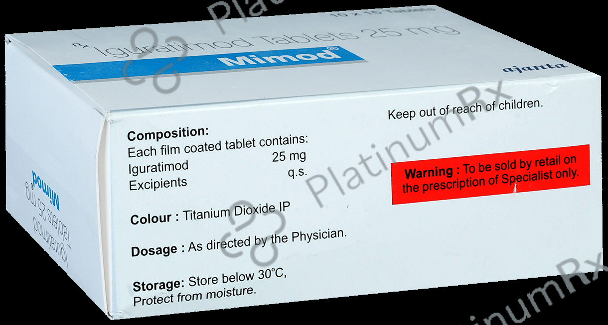 Mimod 25mg Tablet 15s