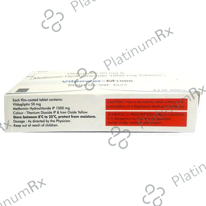 Vilpower M 1000mg Tablet 10s