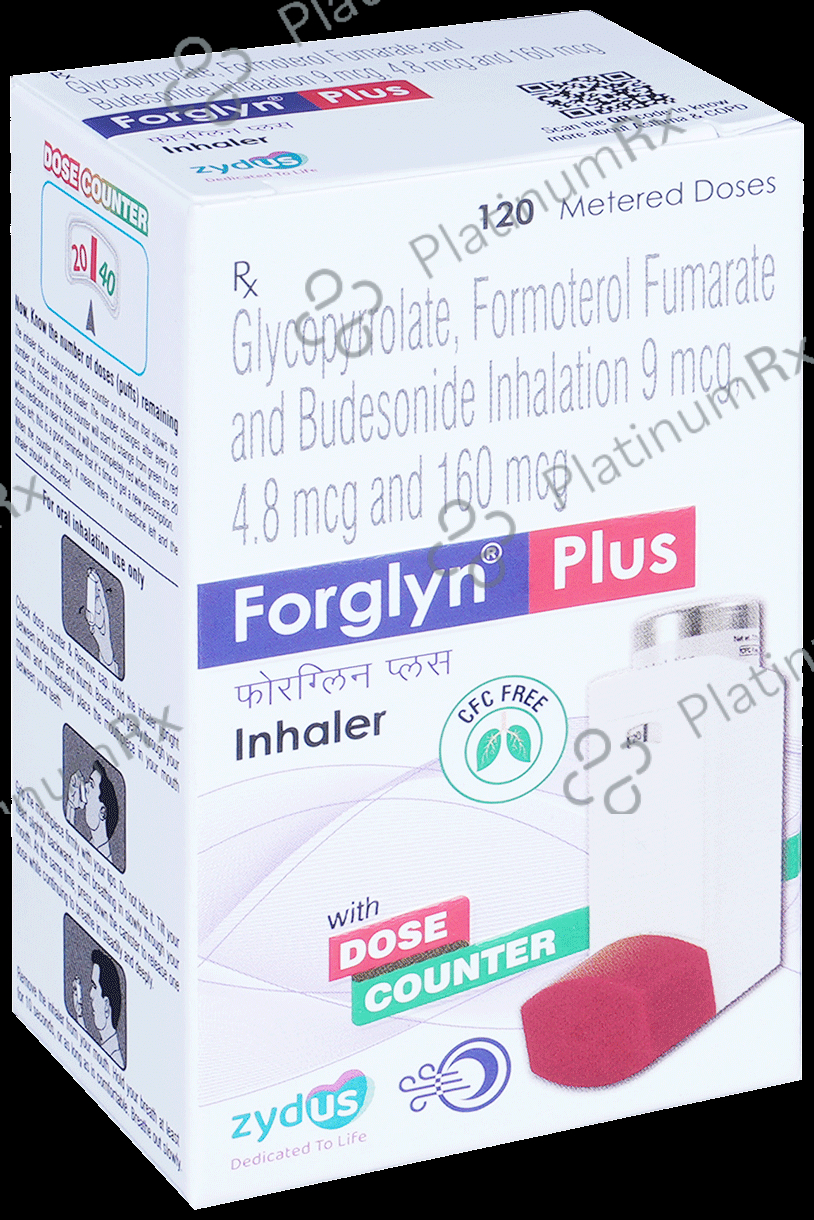 Forglyn Plus CFC Free Inhaler 120MDI
