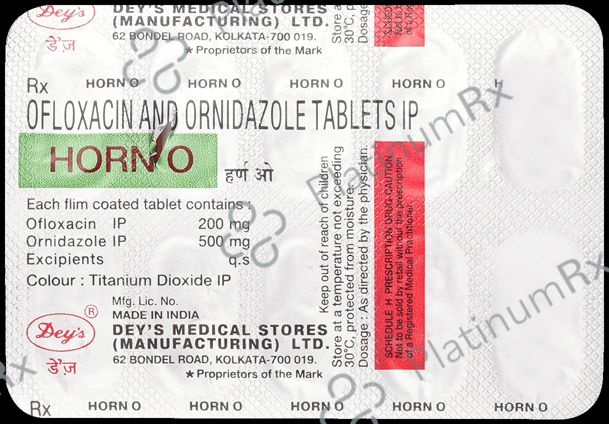 Horn O 200mg/500mg Tablet