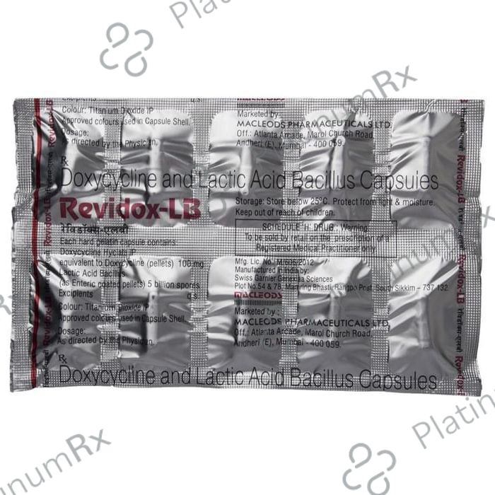 Revidox LB 100mg/5B Capsule 10s