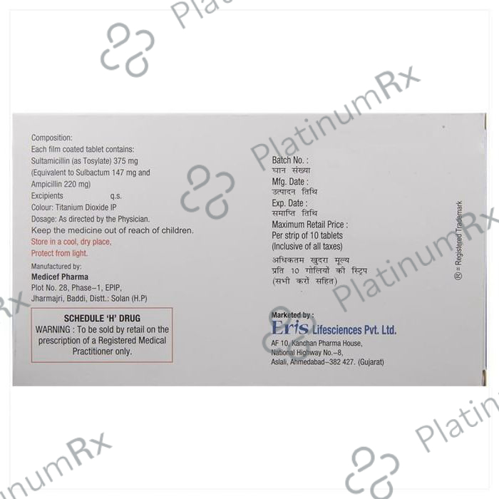 Marzon 375mg Tablet 10s