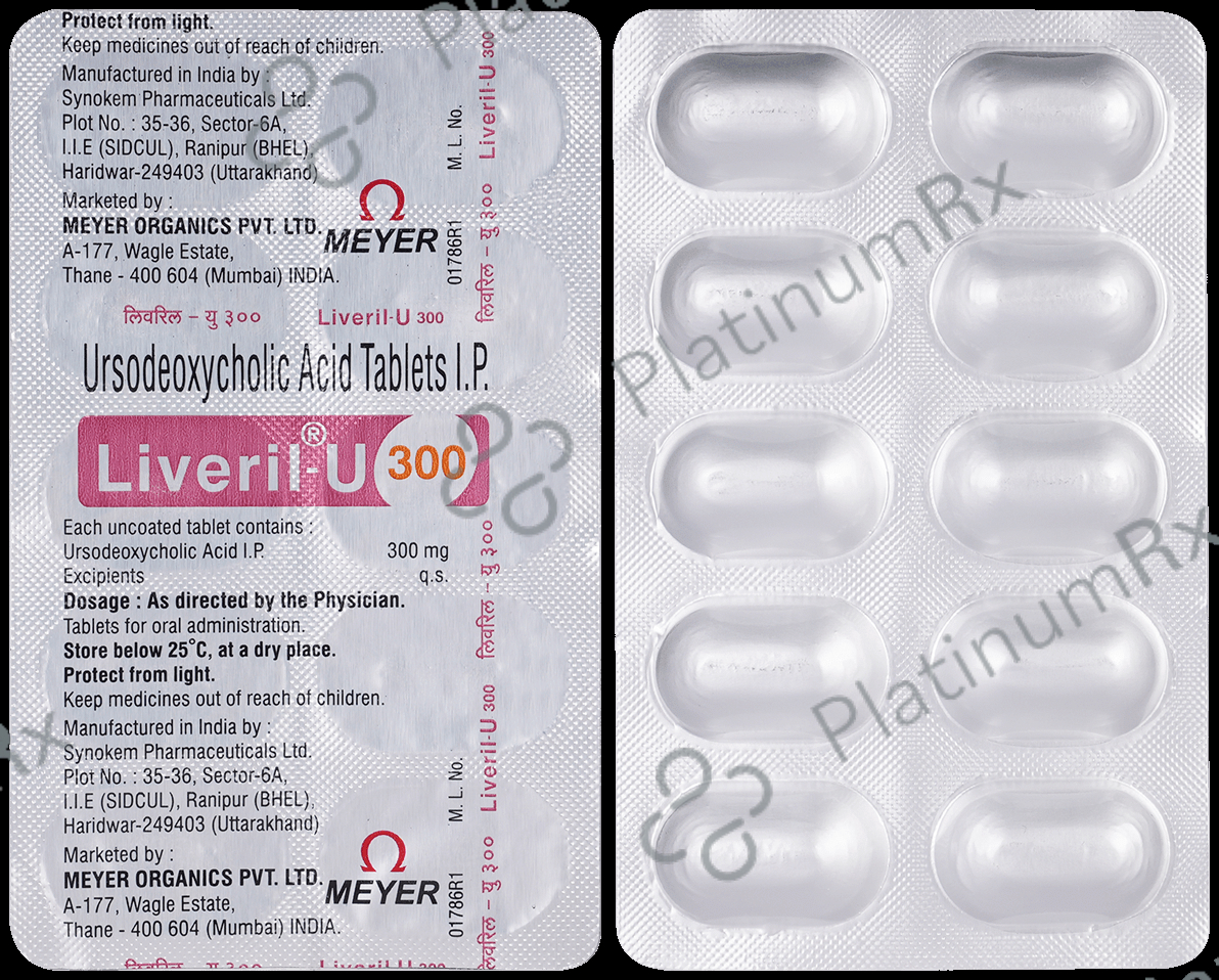 Liveril U 300mg Tablet 10s