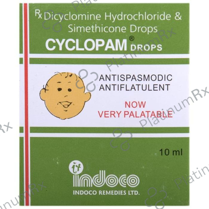 Cyclopam 10/40mg Drops 10ml