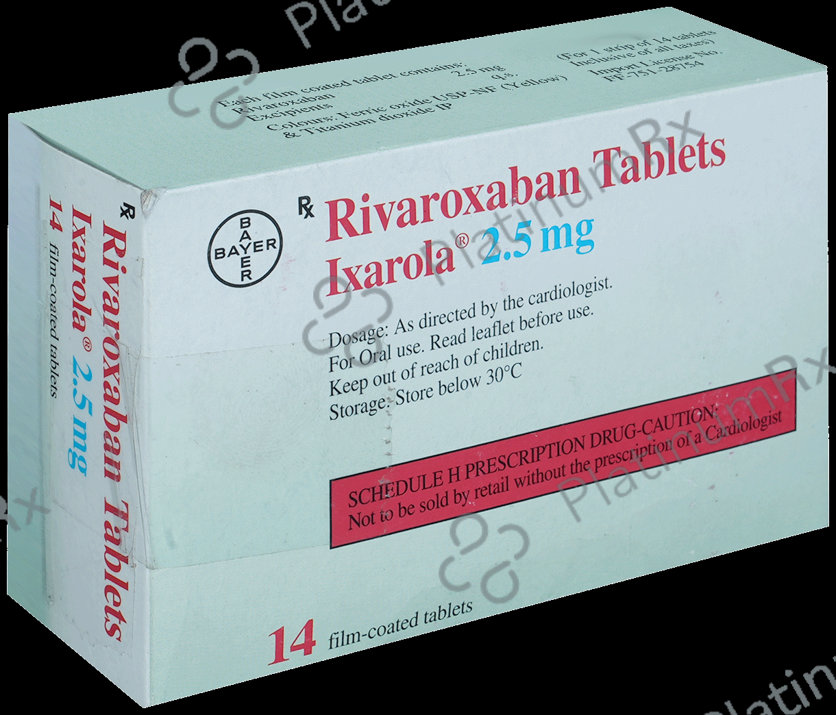 Ixarola 2.5mg Tablet