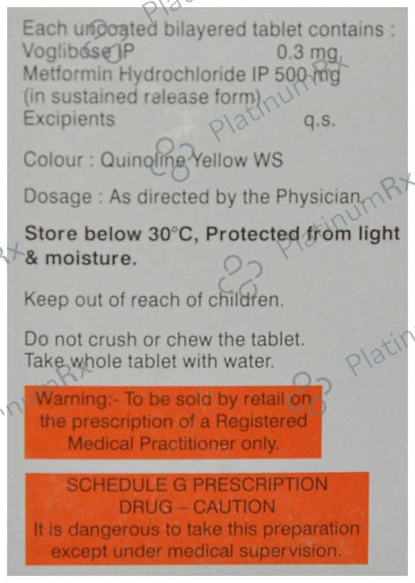 Gluconorm-V 0.3 Tablet SR