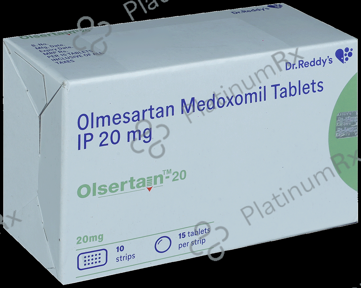 Olsertain 20mg Tablet 15s