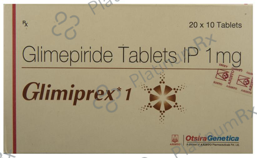 Glimiprex 1mg Tablet 10s