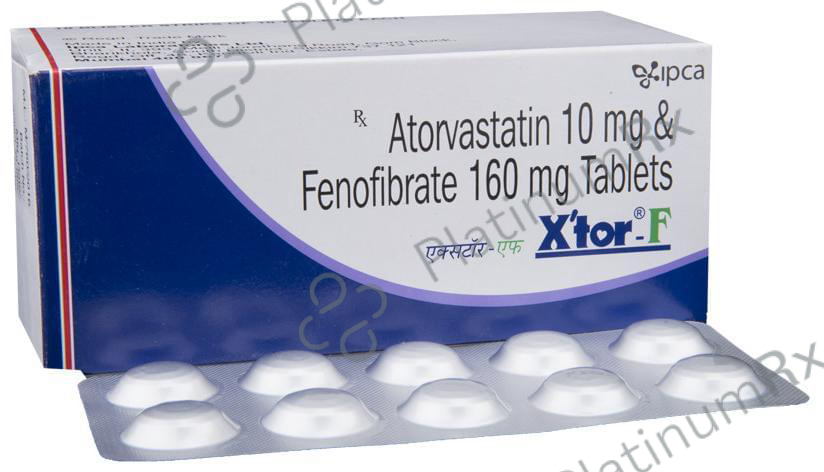 Xtor F 10/160mg Tablet 10s