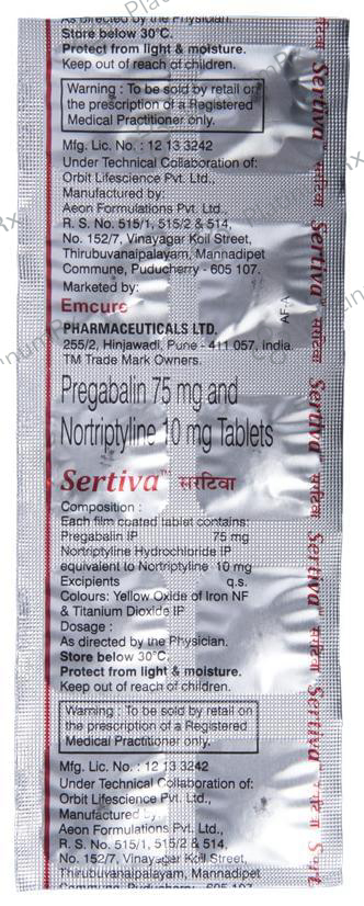 Sertiva Tablet
