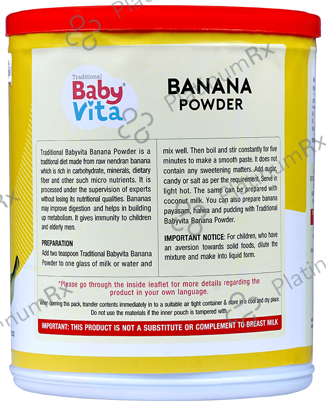 Baby Vita Banana Powder 300 gm