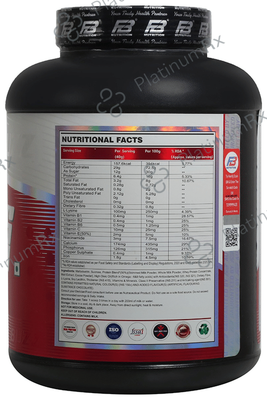FB Nutrition FB Mass Chocolate
